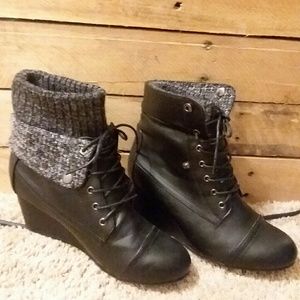 Wedge Booties
